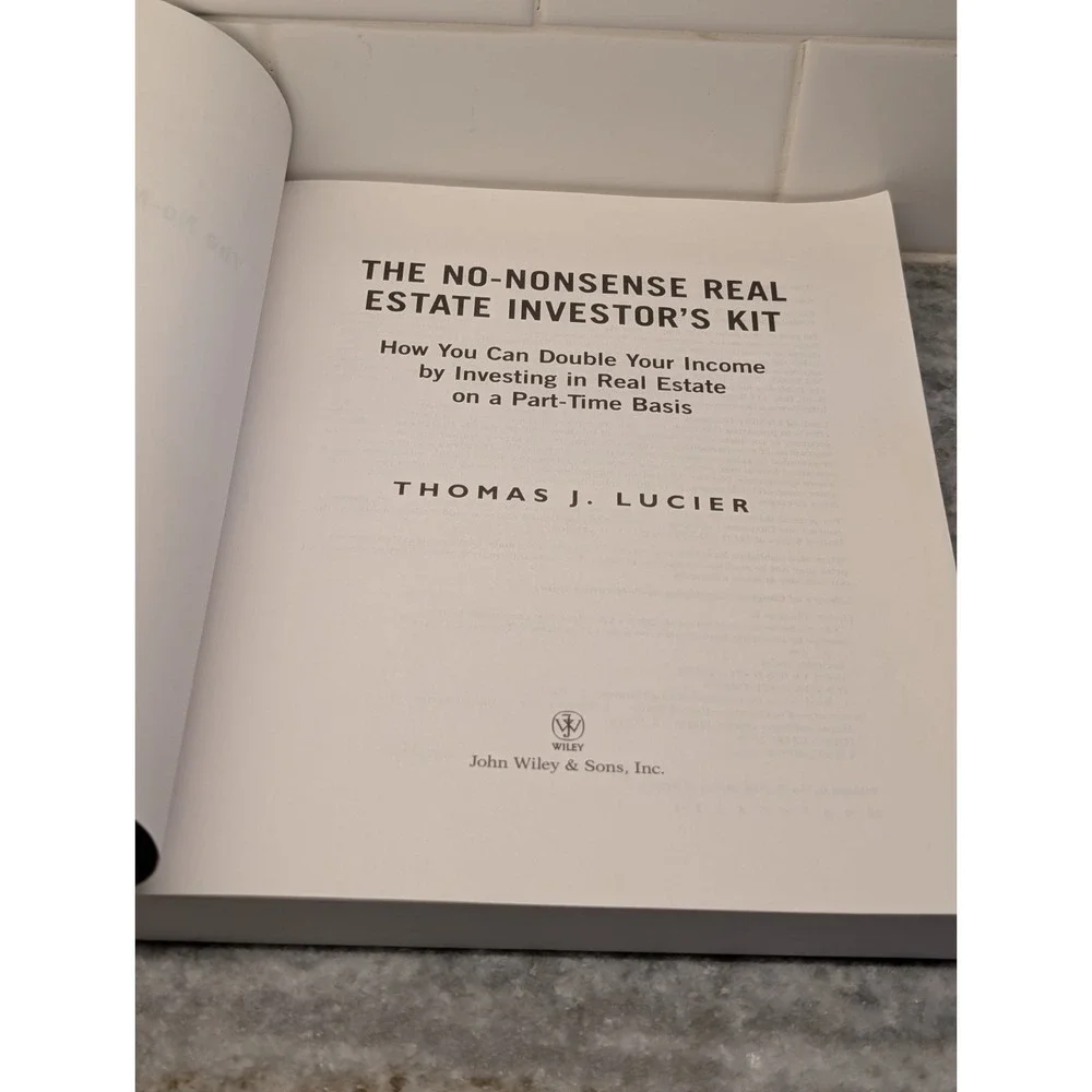 The No-Nonsense Real Estate Investor's Kit: How You Can Double‎ Your Income